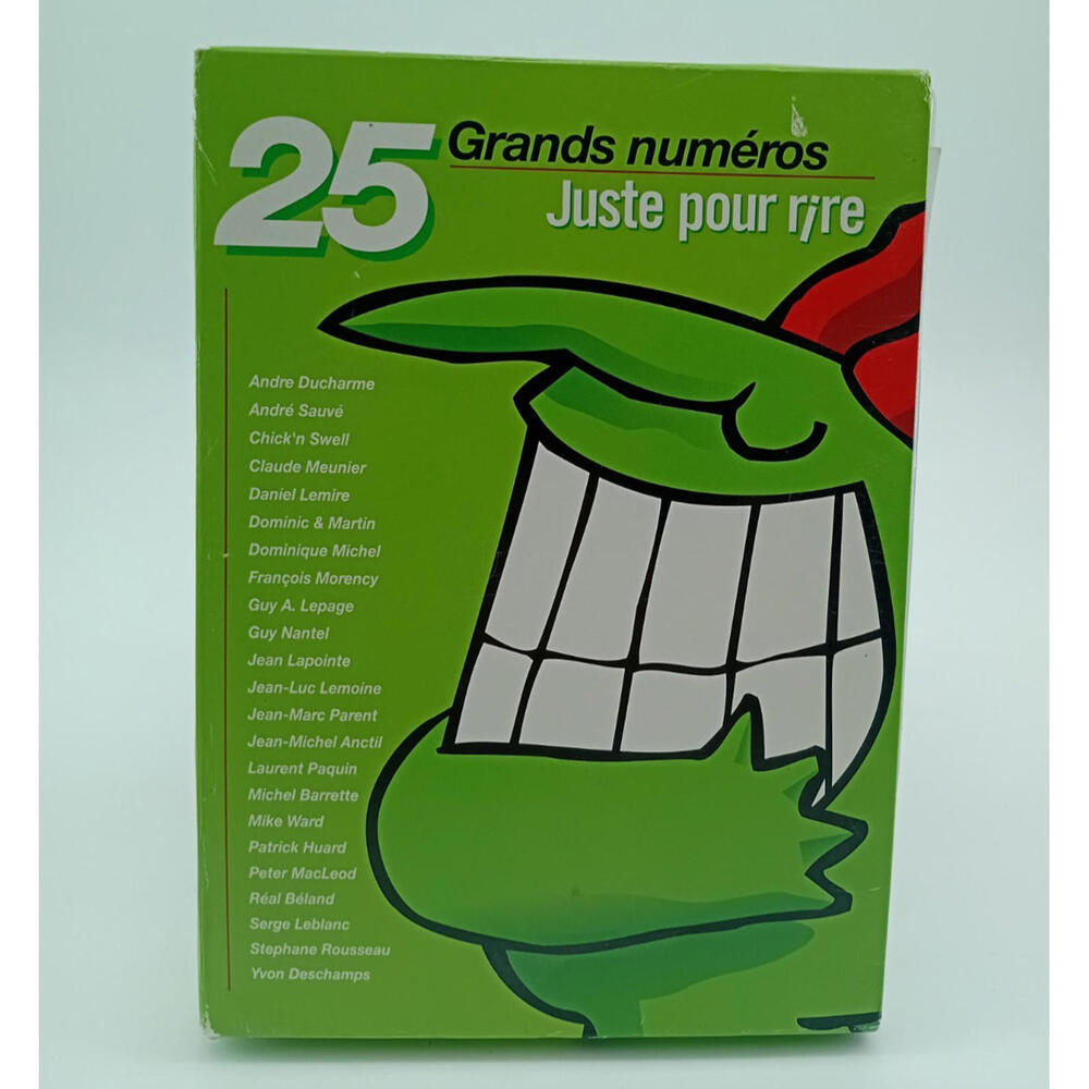 Juste‎ pour Rire – Les Grands Moments Vol.1 DVD Humour Québécois 25 Numéros